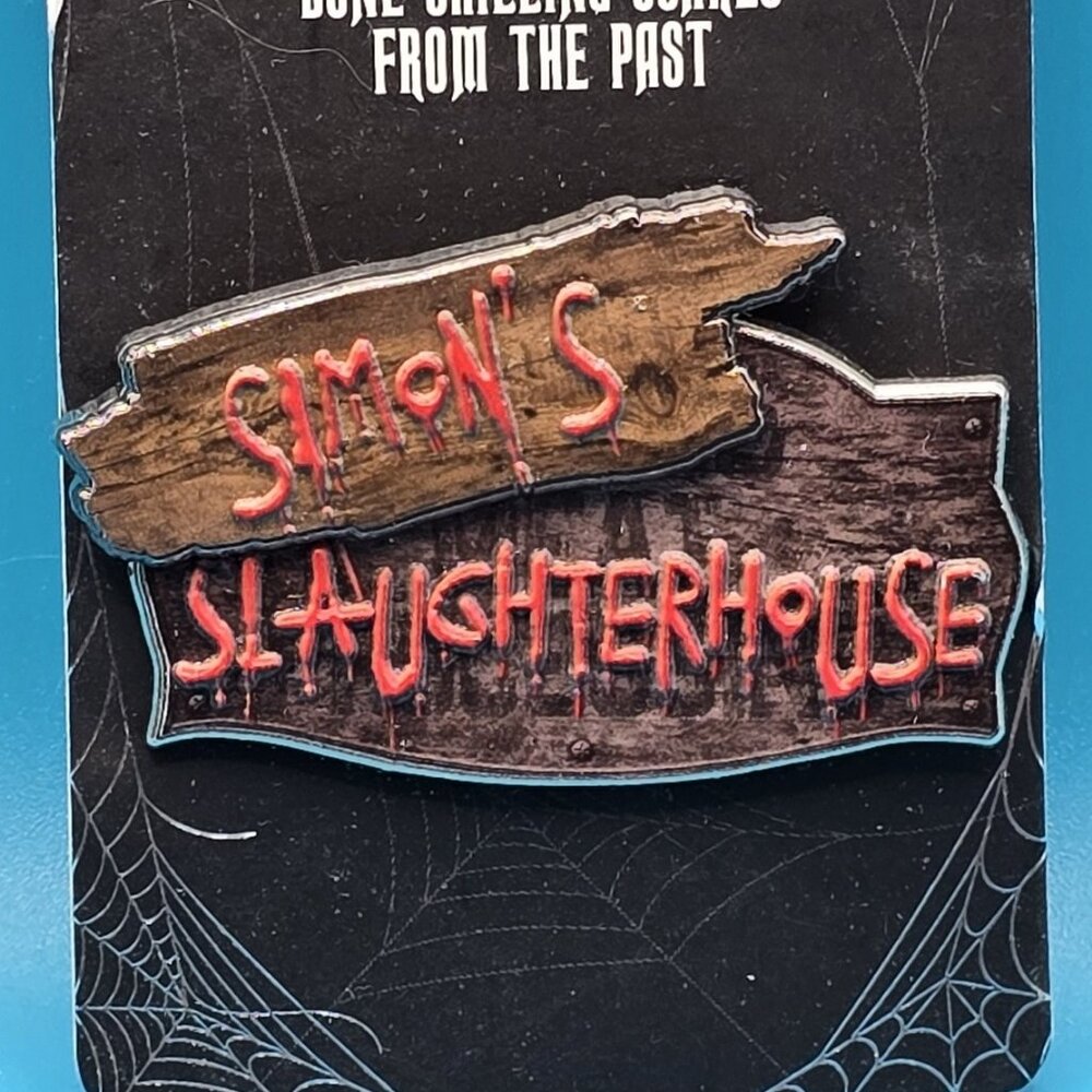 SeaWorld Busch Gardens Howl-O-Scream Simon's SlaughterHouse Trading Pin